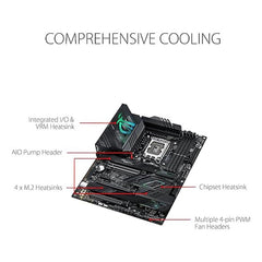 Asus - ASUS ROG STRIX Z790 - F GAMING WiFi – ATX Motherboard