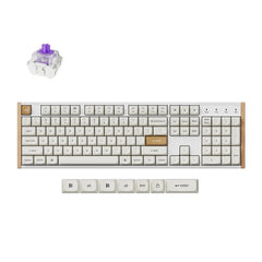 Keychron - Keychron K10 HE Wireless Magnetic Switch Custom Keyboard - Special Edition, White