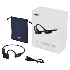 Shokz - SHOKZ OpenRun SE - Bone Conduction Wireless Headphones Standard Dark Gray