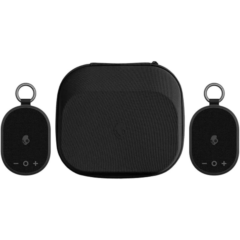 Skullcandy - Skullcandy Double Set 2 Kilo Wireless Portable Speakers + EVA Travel Case Bundle (A Grade)