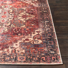 Surya - Surya Amelie Rug – Handmade Look, Machine Washable, Low Pile, Stain Resistant - Brown