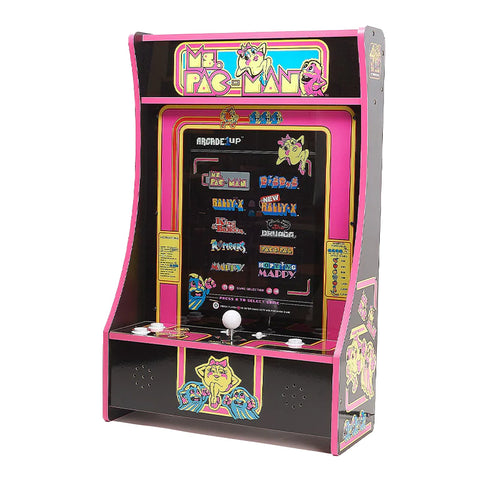Arcade1Up 10 Game PartyCade Plus Portable Home Arcade Machine - Ms. PacMan