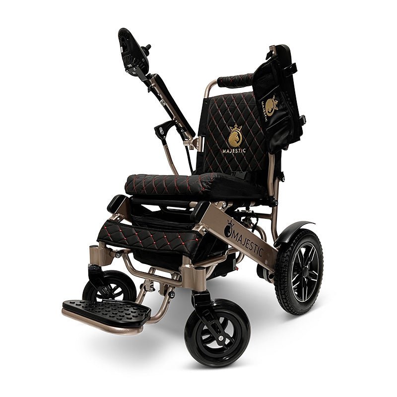 ComfyGo - ComfyGo MAJESTIC IQ - 8000 Remote Controlled Lightweight Electric Wheelchair - Standard