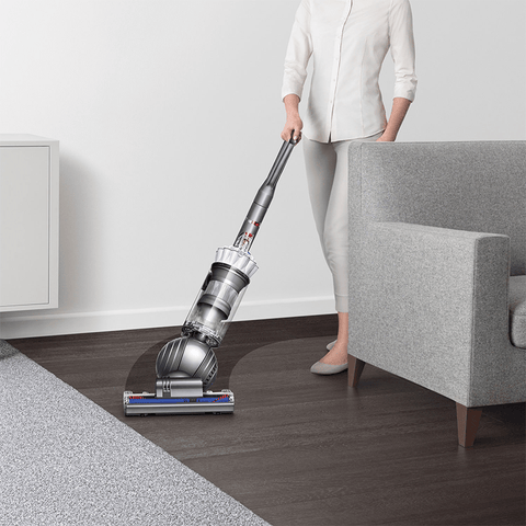 Dyson - Dyson Slim Ball Multi Floor Upright Bagless Vacuum - White/Iron