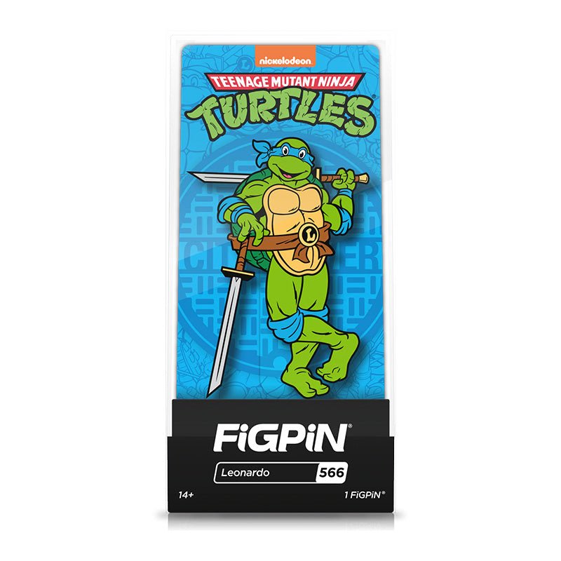 Figpin - Teenage Mutant Ninja Turtles Leonardo FiGPiN Classic Enamel Pin #566