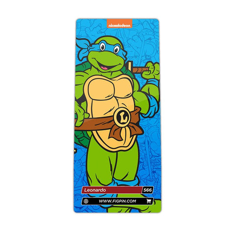 Figpin - Teenage Mutant Ninja Turtles Leonardo FiGPiN Classic Enamel Pin #566