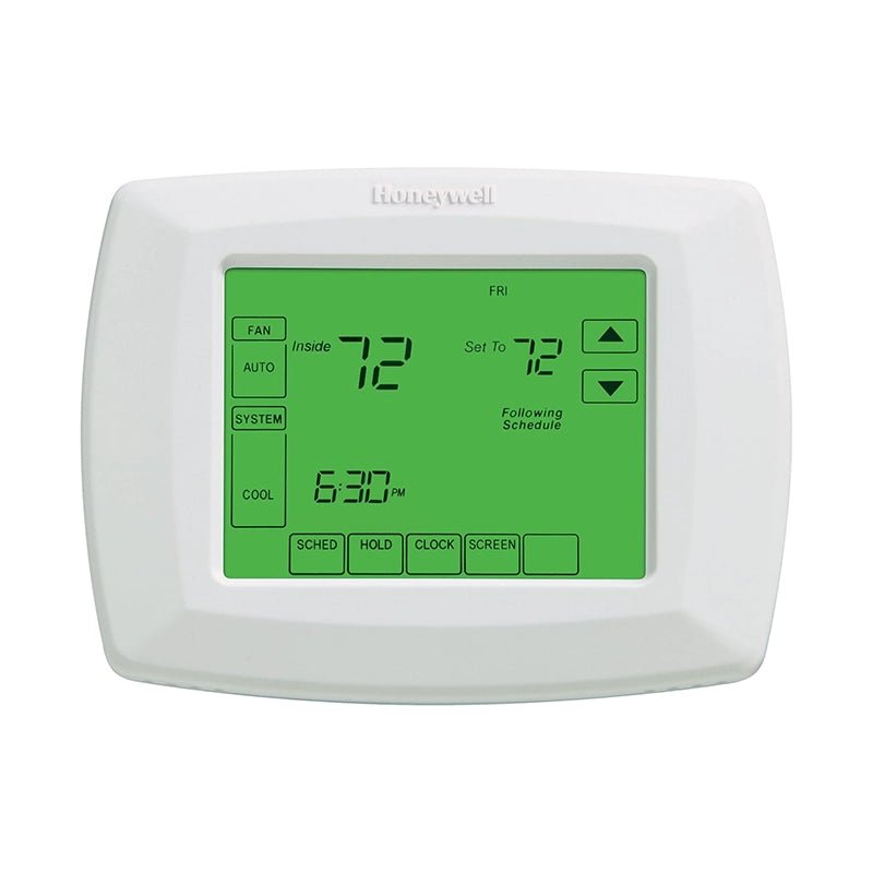Honeywell - Honeywell RTH8500D 7 - Day Touchscreen Programmable Thermostat – White (RTH8500D1013)