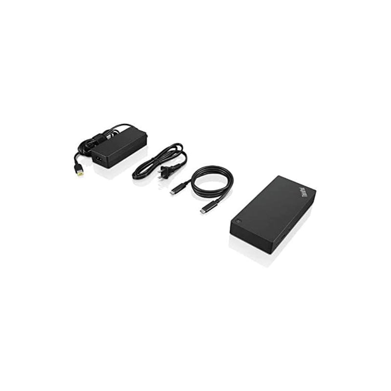 Lenovo - Lenovo ThinkPad USB - C Dock Gen 2 (40AS0090US) – Universal USB - C Docking Station, up to 90W Power Delivery