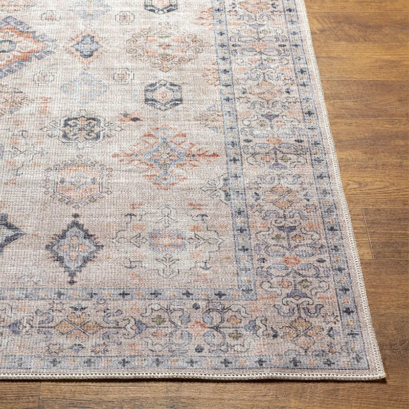 Surya - Surya Alanya Handmade Area Rug – Washable, Stain Resistant, Low Pile Comfort - Beige