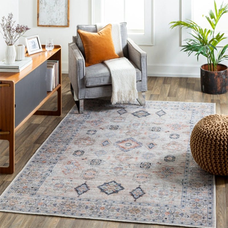 Surya - Surya Alanya Handmade Area Rug – Washable, Stain Resistant, Low Pile Comfort - Beige