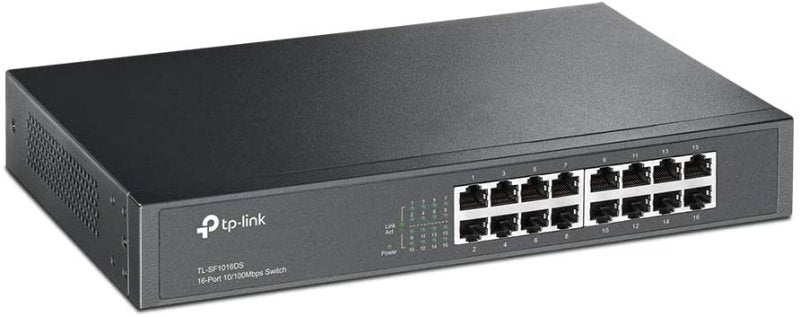 Tp Link - TP - Link 16 Port 10/100Mbps Fast Ethernet Switch (TL - SF1016DS)