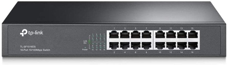 Tp Link - TP - Link 16 Port 10/100Mbps Fast Ethernet Switch (TL - SF1016DS)