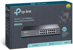 Tp Link - TP - Link 16 Port 10/100Mbps Fast Ethernet Switch (TL - SF1016DS)