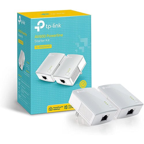 Tp Link - TP - Link AV600 Powerline Ethernet Adapter (TL - PA4010 KIT)