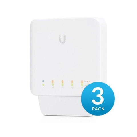 Ubiquiti - Ubiquiti Networks Commercial Unifi Switch Flex USW - FLEX - 3 (3PK)