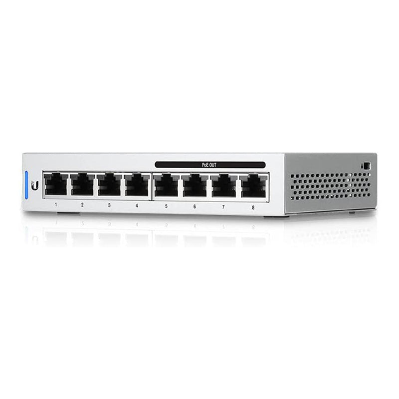 Ubiquiti - Ubiquiti Networks US - 8 - 60W UniFi 8 - Port Gigabit PoE Compliant Managed Switch