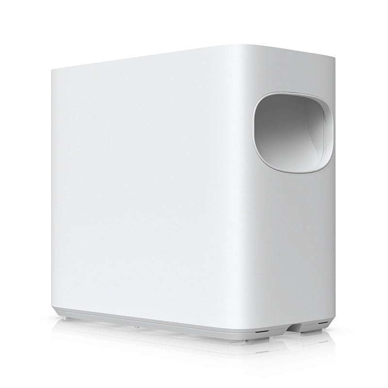 Ubiquiti - Ubiquiti UniFi NAS 4 (UNAS - 4 - W) – Desktop Network Attached Storage with NVMe Cache