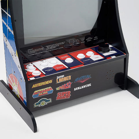 Arcade1Up 8 Game PartyCade Portable Home Arcade Machine - Asteroids