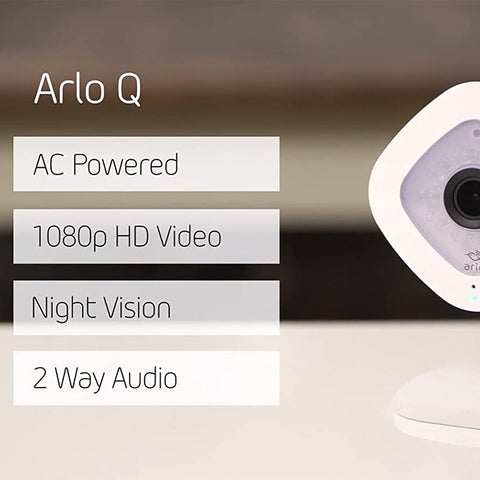 Arlo VMC3040-100NAS Q – Wired, 1080p HD Security Camera (A Grade)