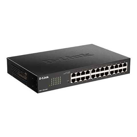 D-Link Ethernet Switch, 24 Port Gigabit Easy Smart Managed (DGS-1100-24V2)