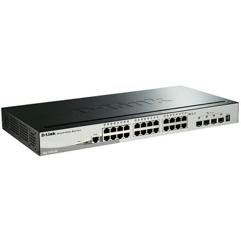 D-Link Fast Ethernet Switch, 24 28 Port Managed Gigabit SmartPro (DGS-1510-28X)